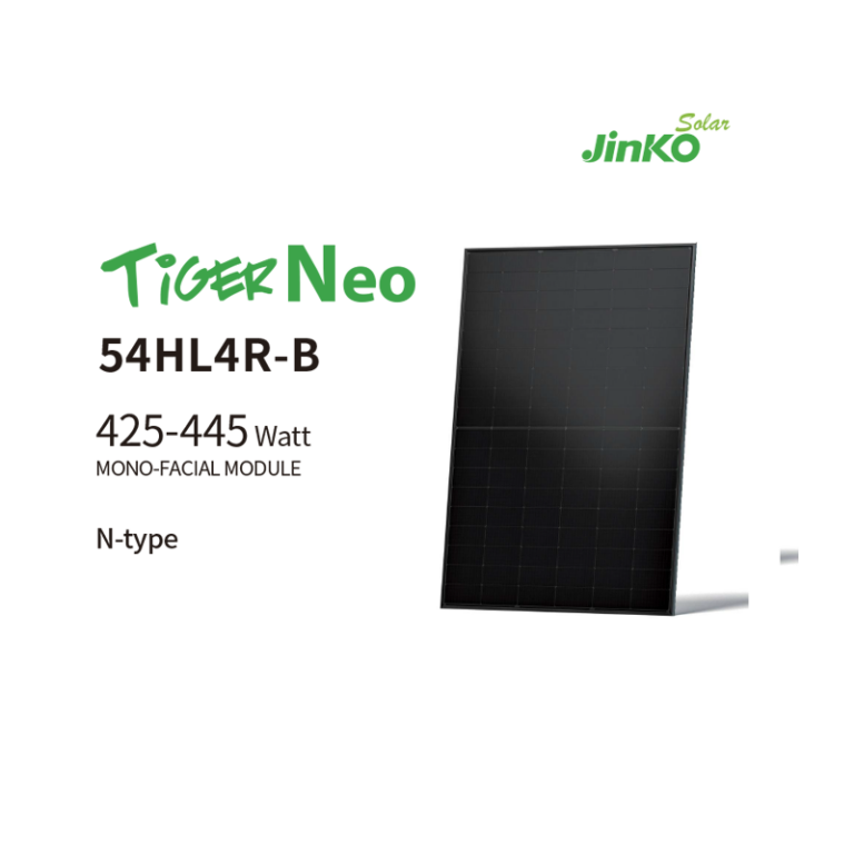 Jinko W N Type Half Cell All Black Solar Panel W W W