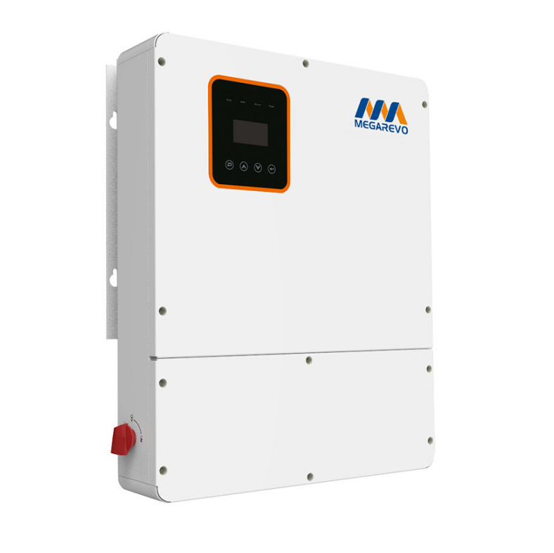 Ip 65 Megarevo R8klna 8kw Split Phase 120v 240v Solar Hybrid Inverter 